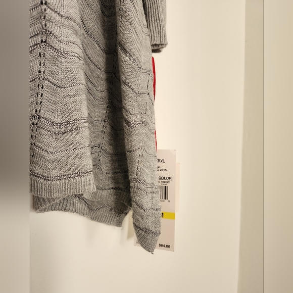 Ruby Rd. Grey  Sweater Size M - Picture 5 of 8